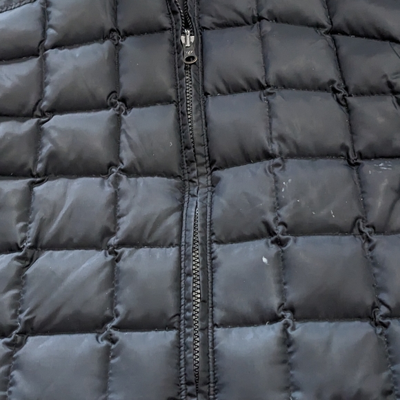 Columbia duck down short quilted puffer jacket black - Picture 5 of 16